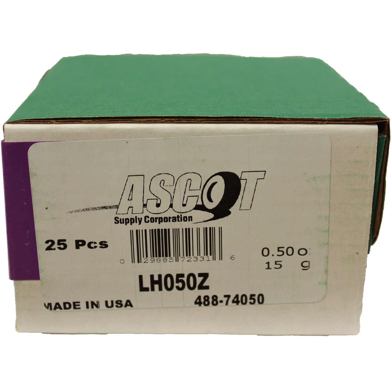 Perfect Equipment LH050Z Coated Zinc Wheel Weight 0.50 oz - Box of 25