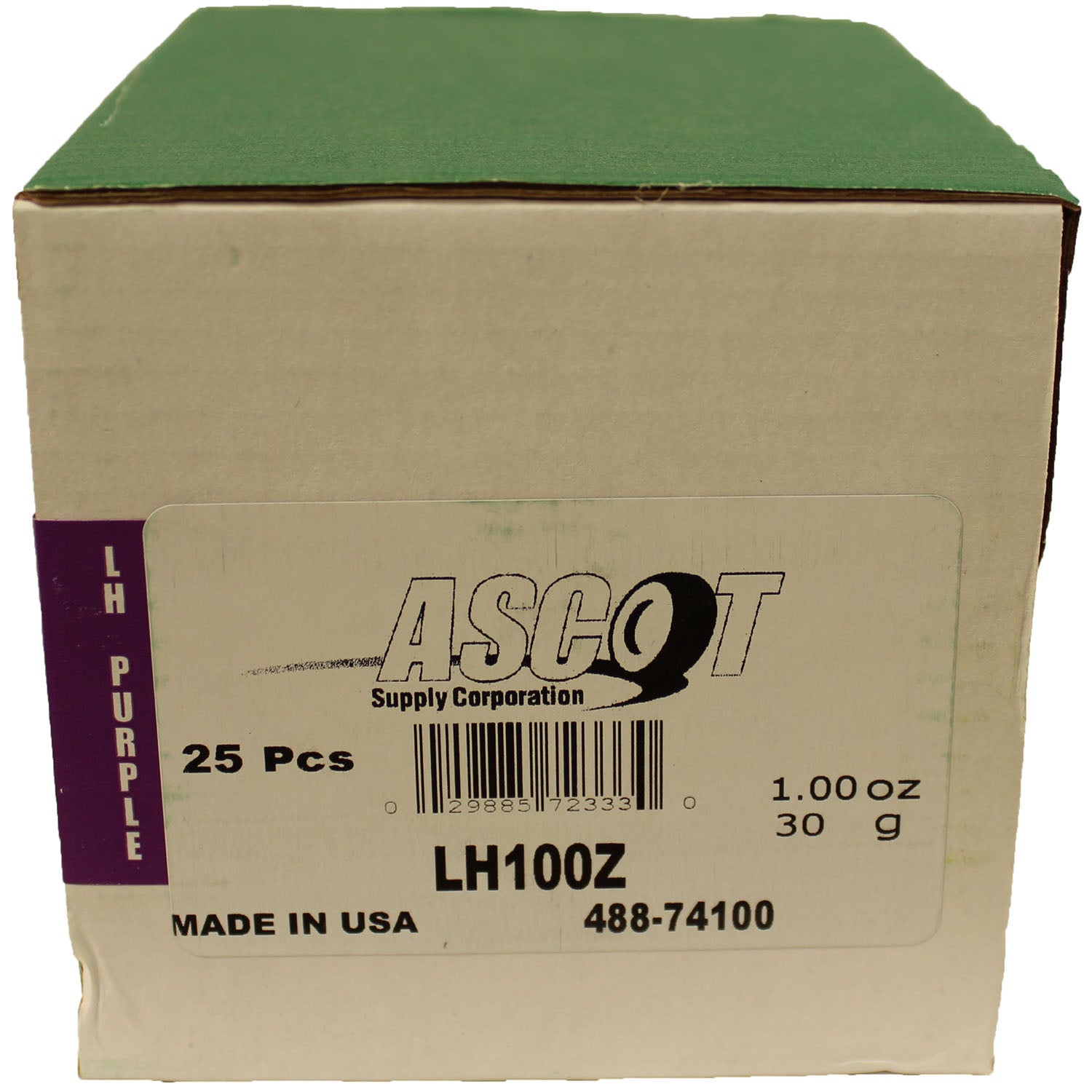 Perfect Equipment LH100Z Coated Zinc Wheel Weight 1.00oz - Box of 25