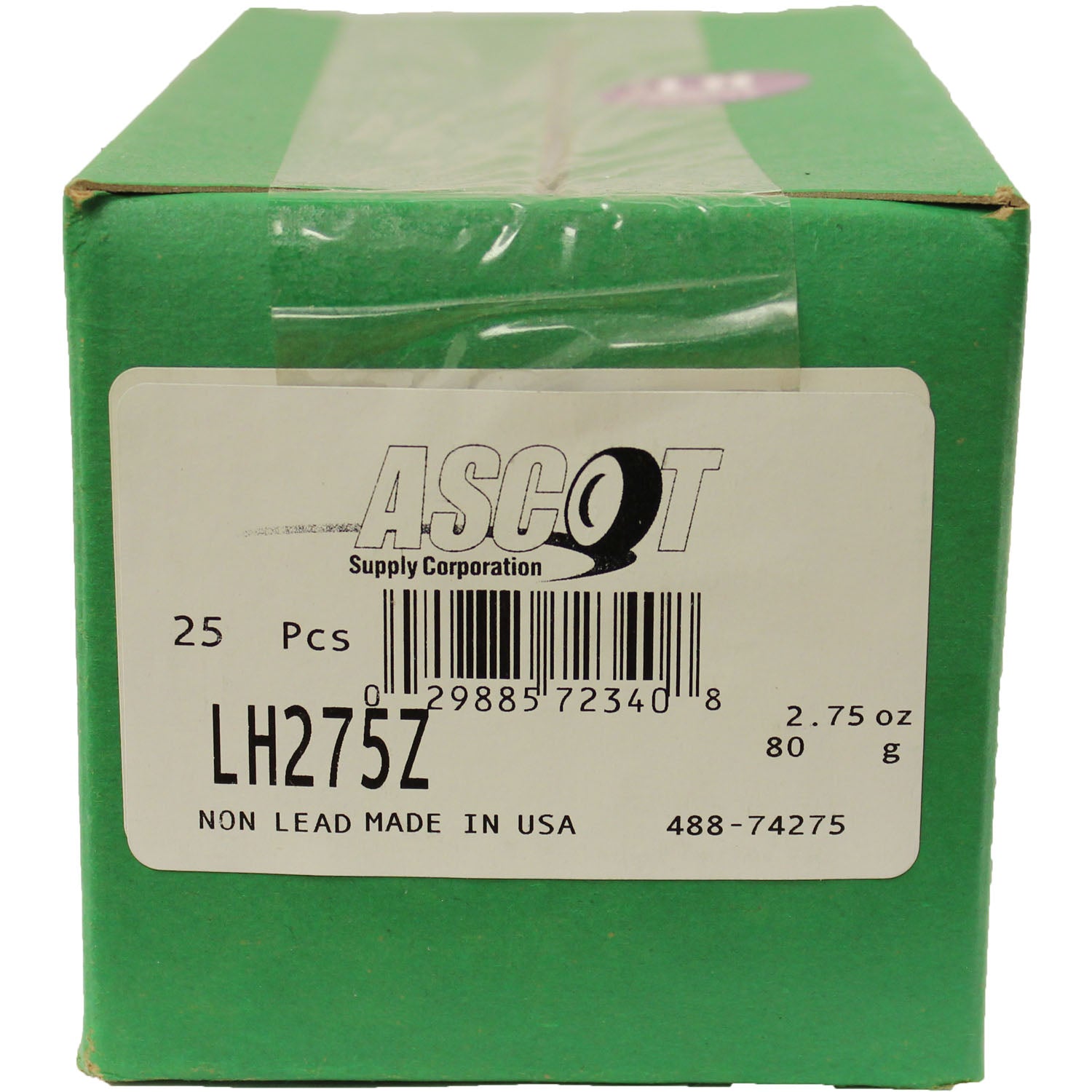 Perfect Equipment LH275Z Coated Zinc Wheel Weight 2.75oz - Box of 25