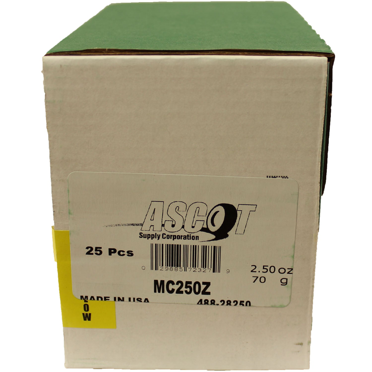 Perfect Equipment MC250Z Coated Zinc Wheel Weight 2.50 oz - Box of 25