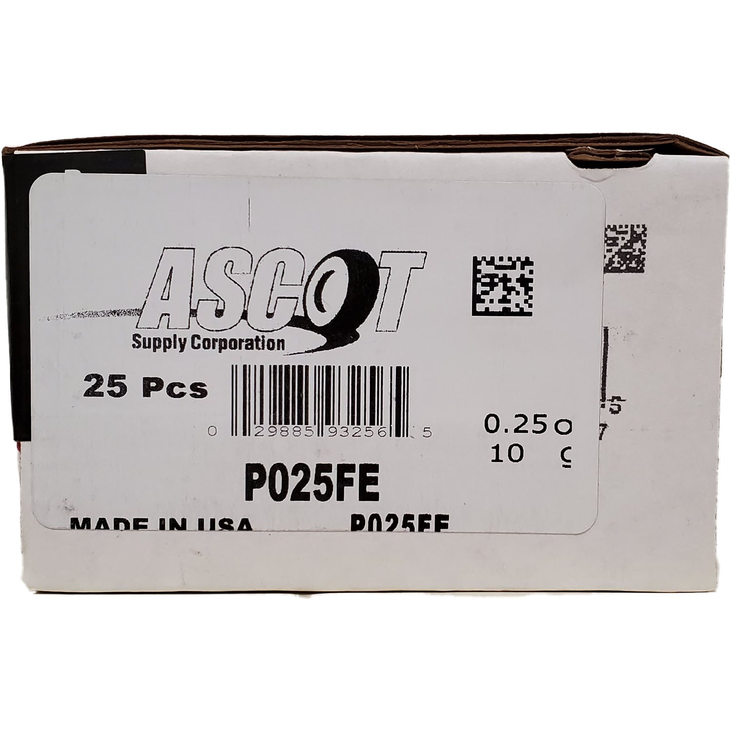 Perfect Equipment P025FE Coated Steel Wheel Weight 0.25 oz - Box of 25