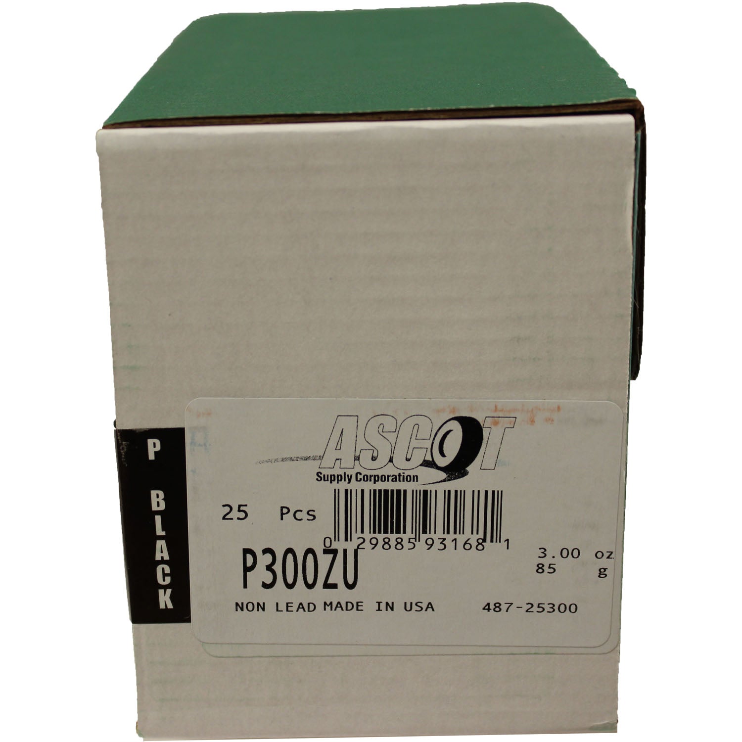 Perfect Equipment P300ZU Uncoated Zinc Wheel Weight 3.00 oz - Box of 25