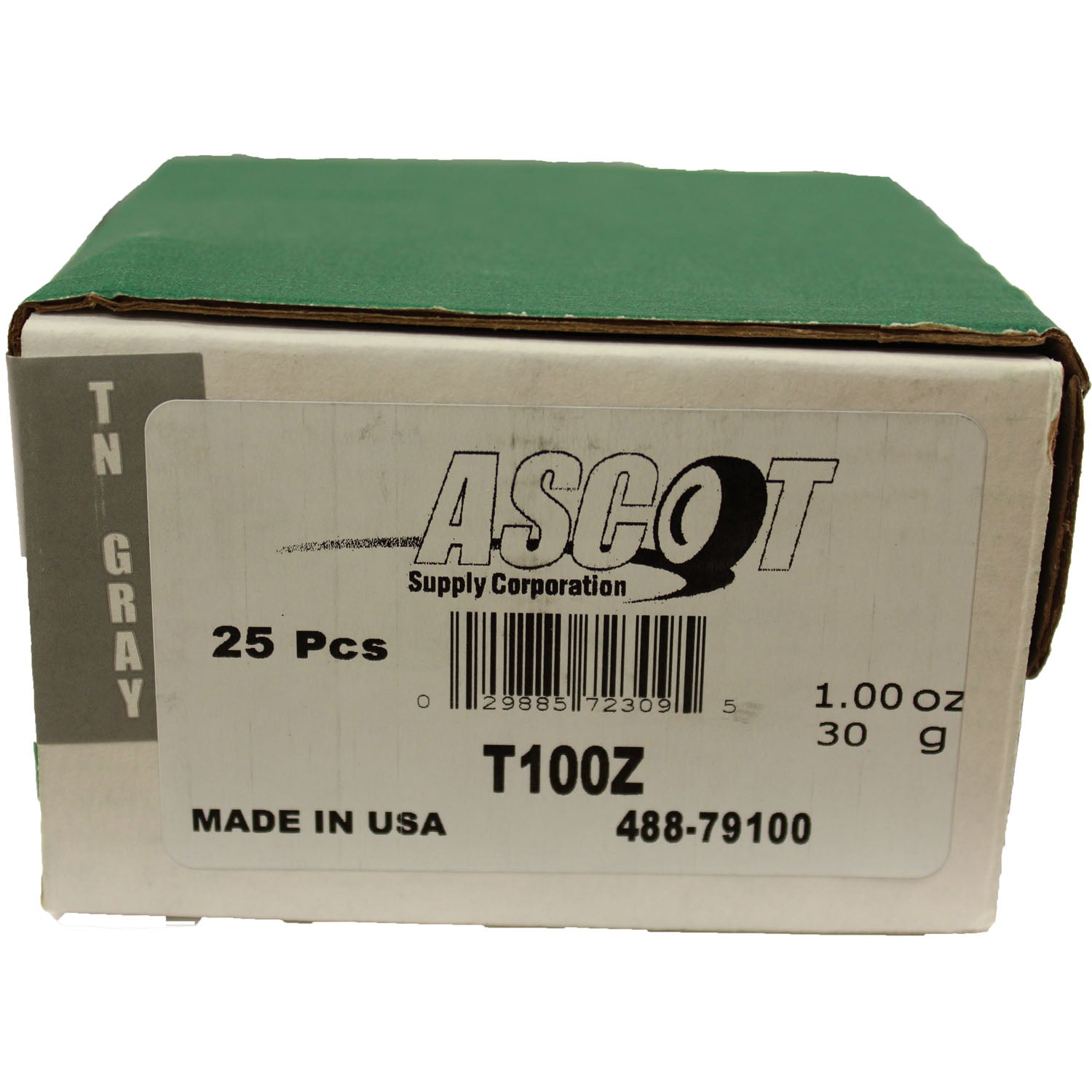 Perfect Equipment T100Z Coated Zinc Wheel Weight 1.00 oz - Box of 25