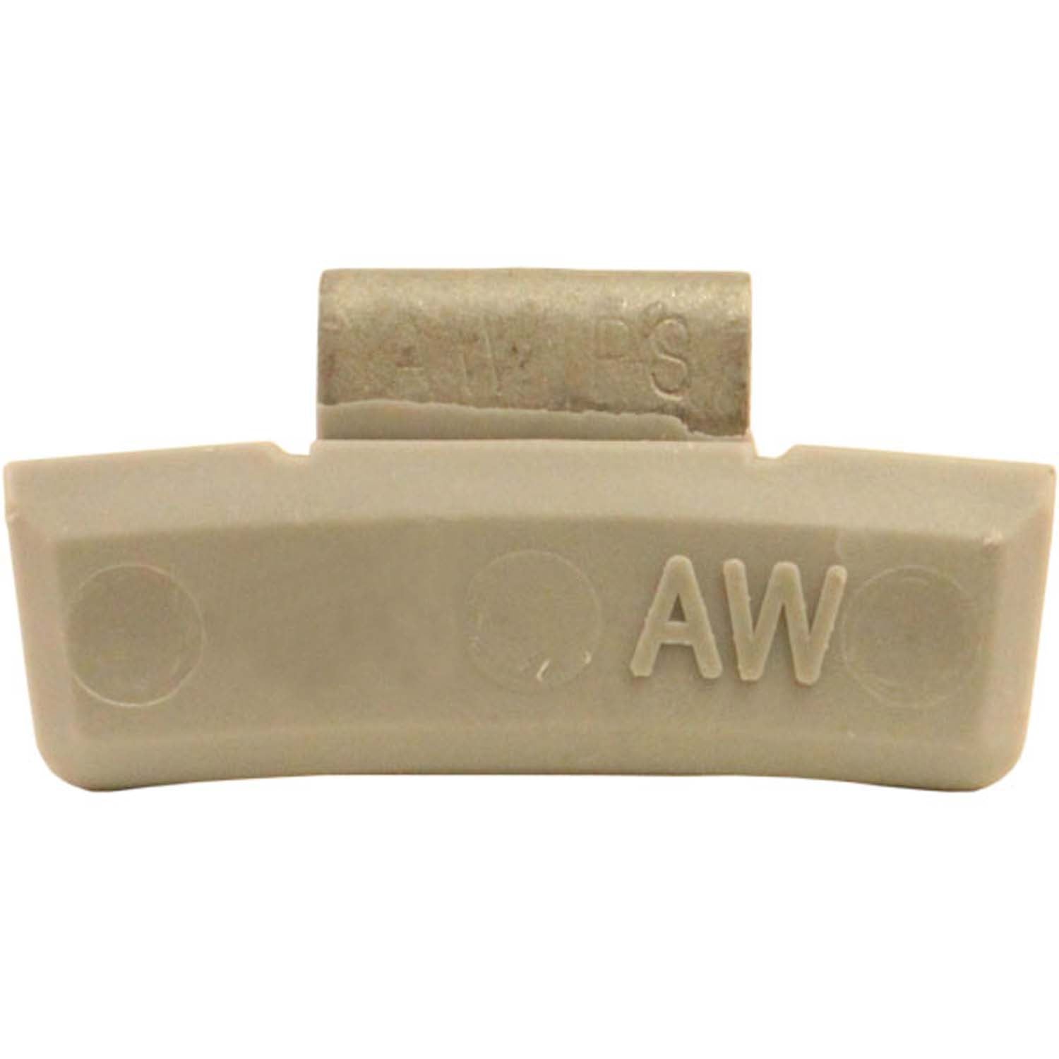 Plombco AWPS225 Plasteel Clip-On Wheel Weight 2.25 oz - Box of 25