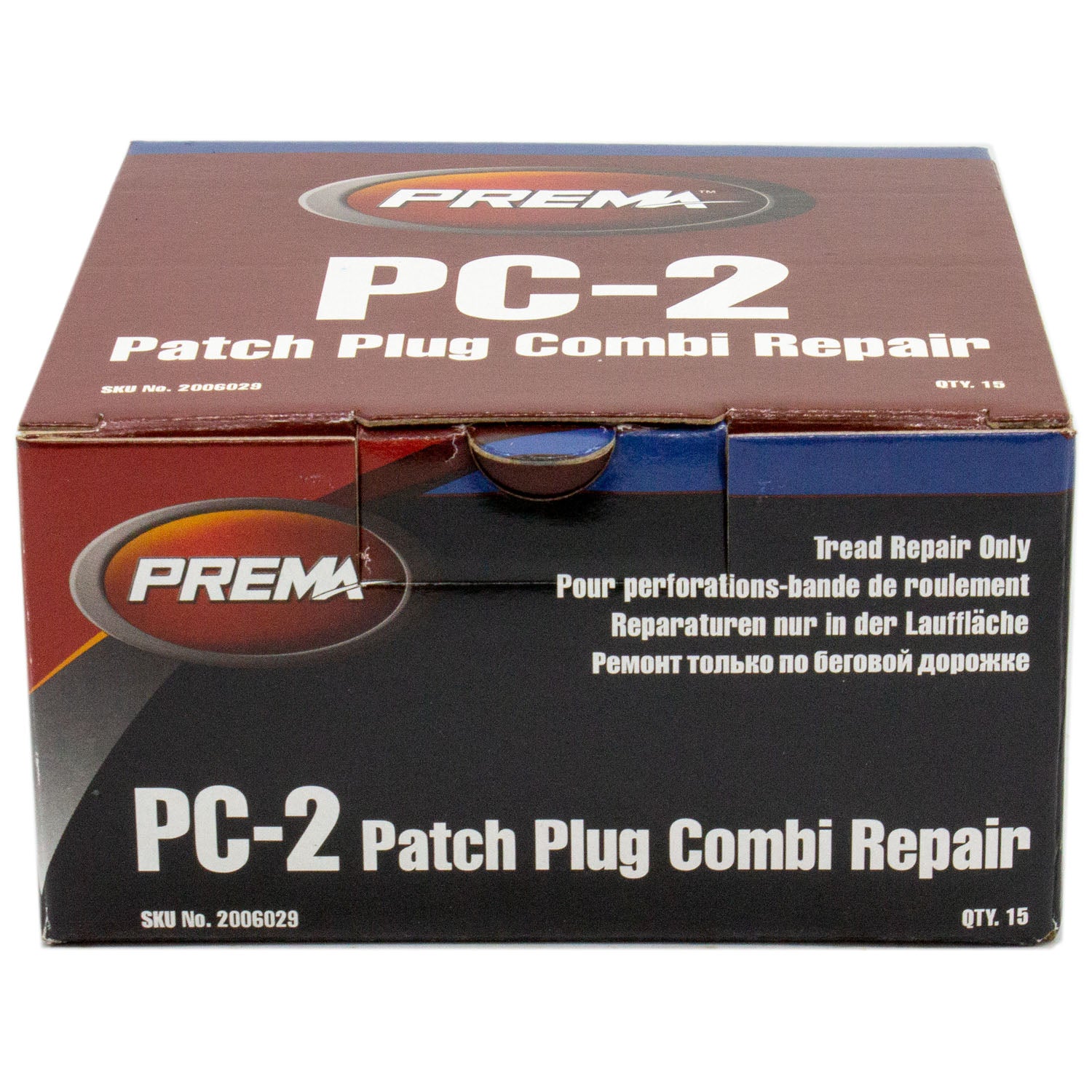 Prema PC-2 Combi Patch Plug with Wire 1/4" Box of 15