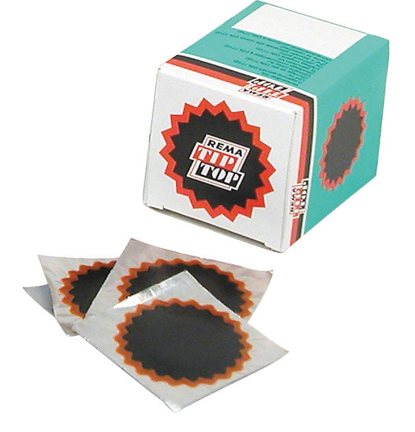 REMA TIP TOP 4-BULK  Round Red Edge Tube Patch 3" - Box of 49