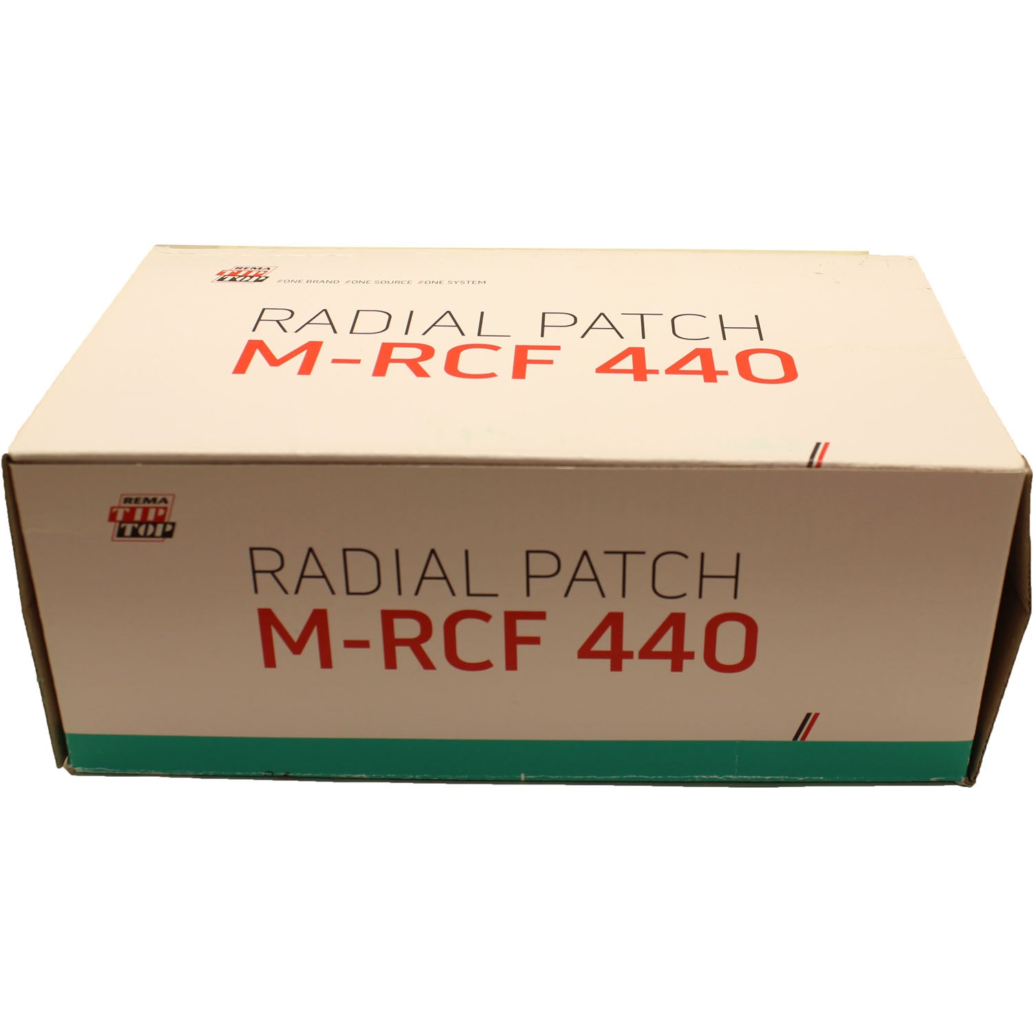 REMA TIP TOP M-RCF 440 Radial Tire Repair Patch 200mm x 110mm 2ply - Box of 10