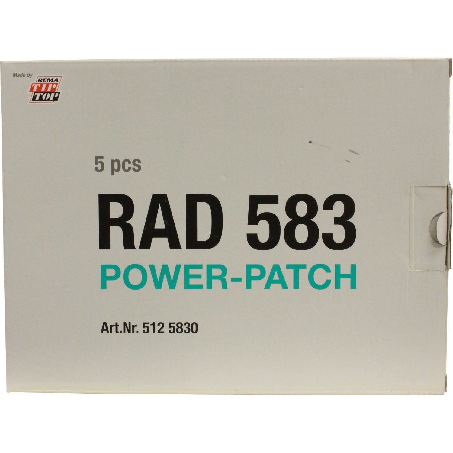 REMA TIP TOP RAD-583 Aramid Radial Tire Repair Patch 10" x 8" - Box of 5