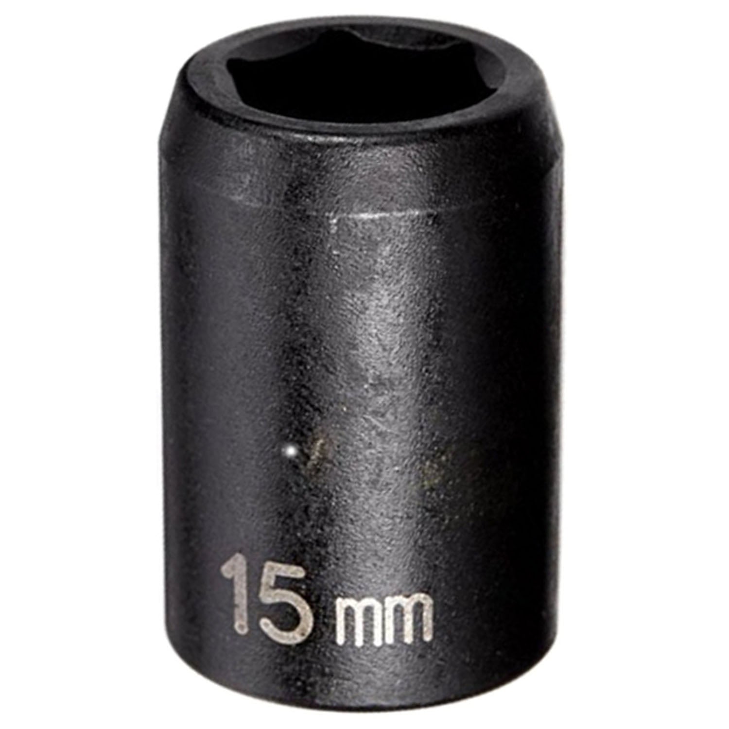 Grey Pneumatic 2015M 1/2" Drive 15mm Standard Impact Socket