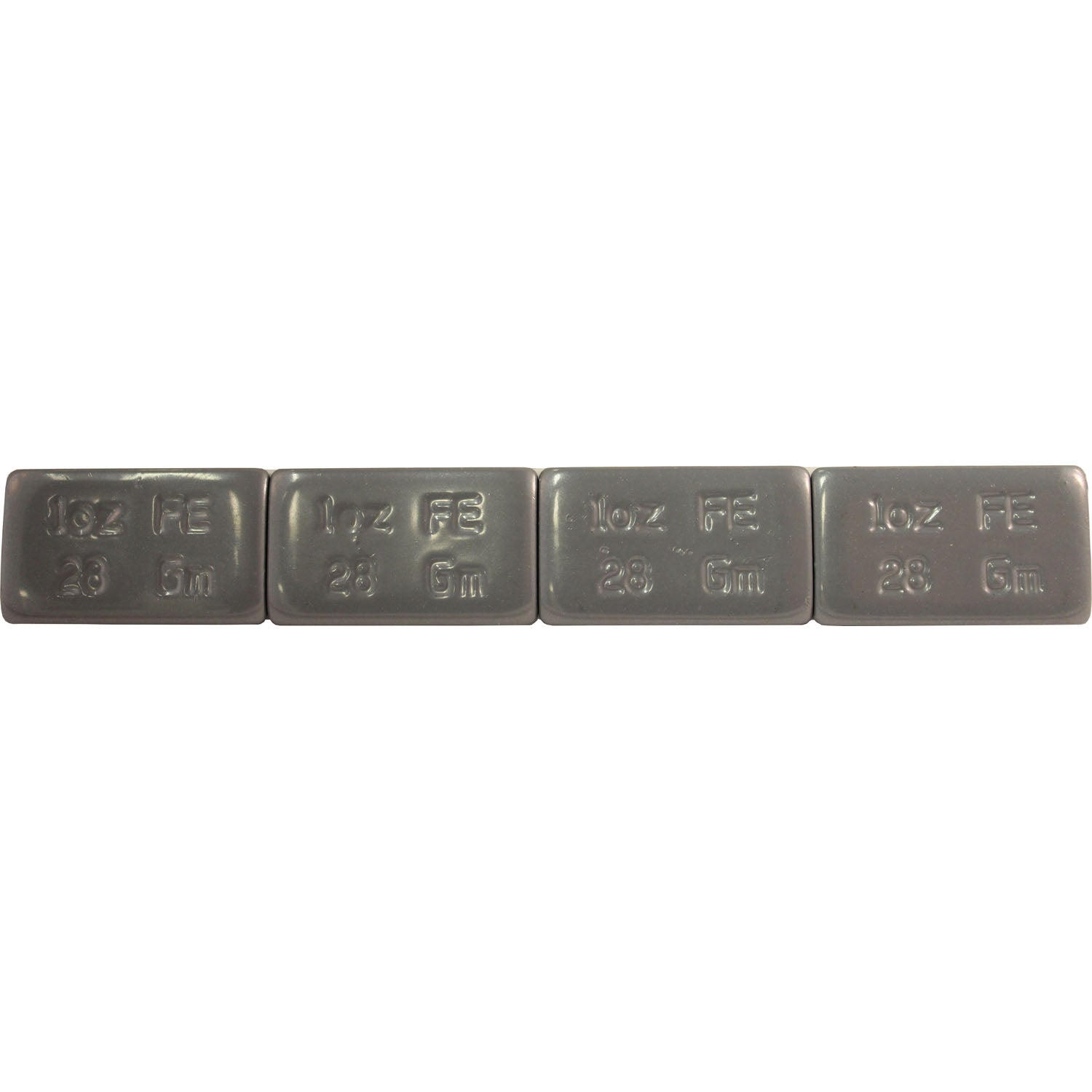 Ascot 484-16001 Wide Steel Adhesive Wheel Weights 1 oz. 3/4" - 72 Pieces