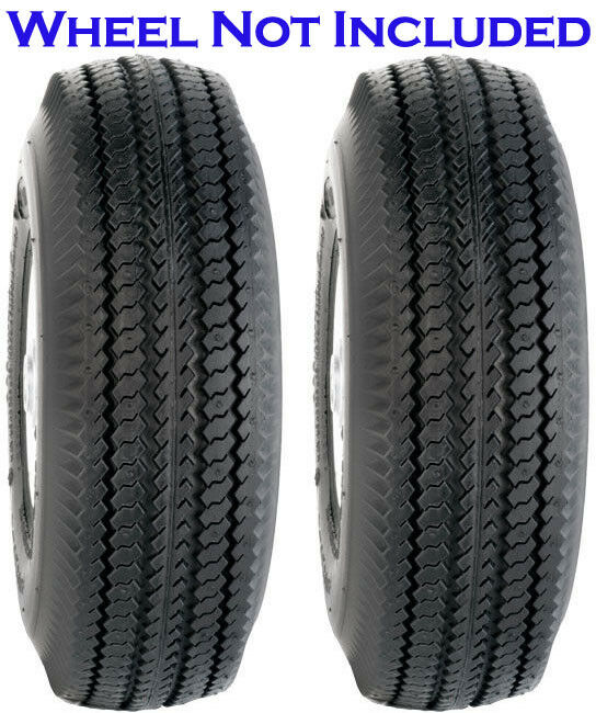 Greenball Sawtooth S389 Transmaster Utility Tire 4Ply 3.50-6 4.10-6 Pack of 2