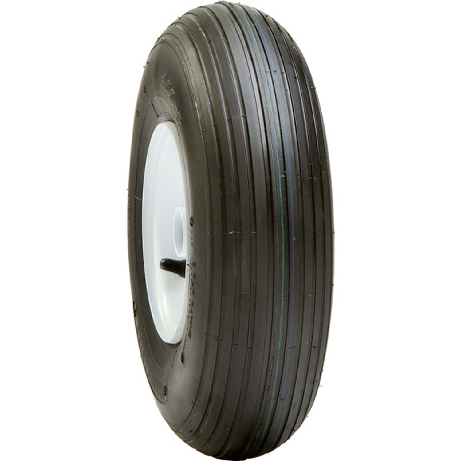 Greenball Wheelbarrow S379 Transmaster Tire and Wheel Assembly 4ply 4.80/4.00-8