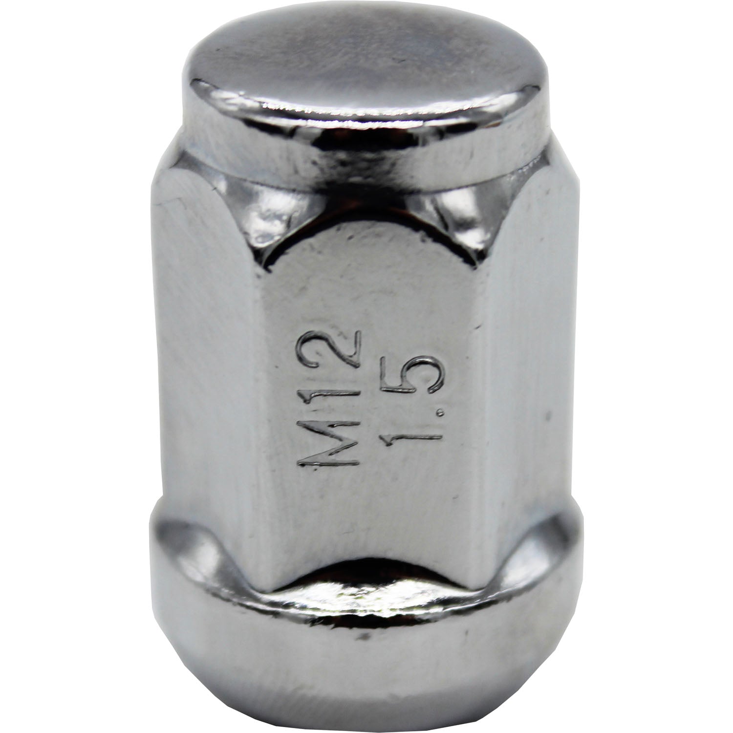 Ascot LN-02 M12 x 1.50" Bulge Acorn 3/4" Hex Lug Nut - Pack of 20