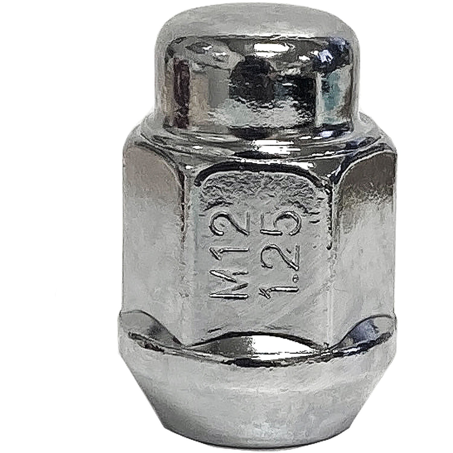 Ascot LN-07 M12 x 1.25" Bulge Acorn 13/16" Hex Lug Nut