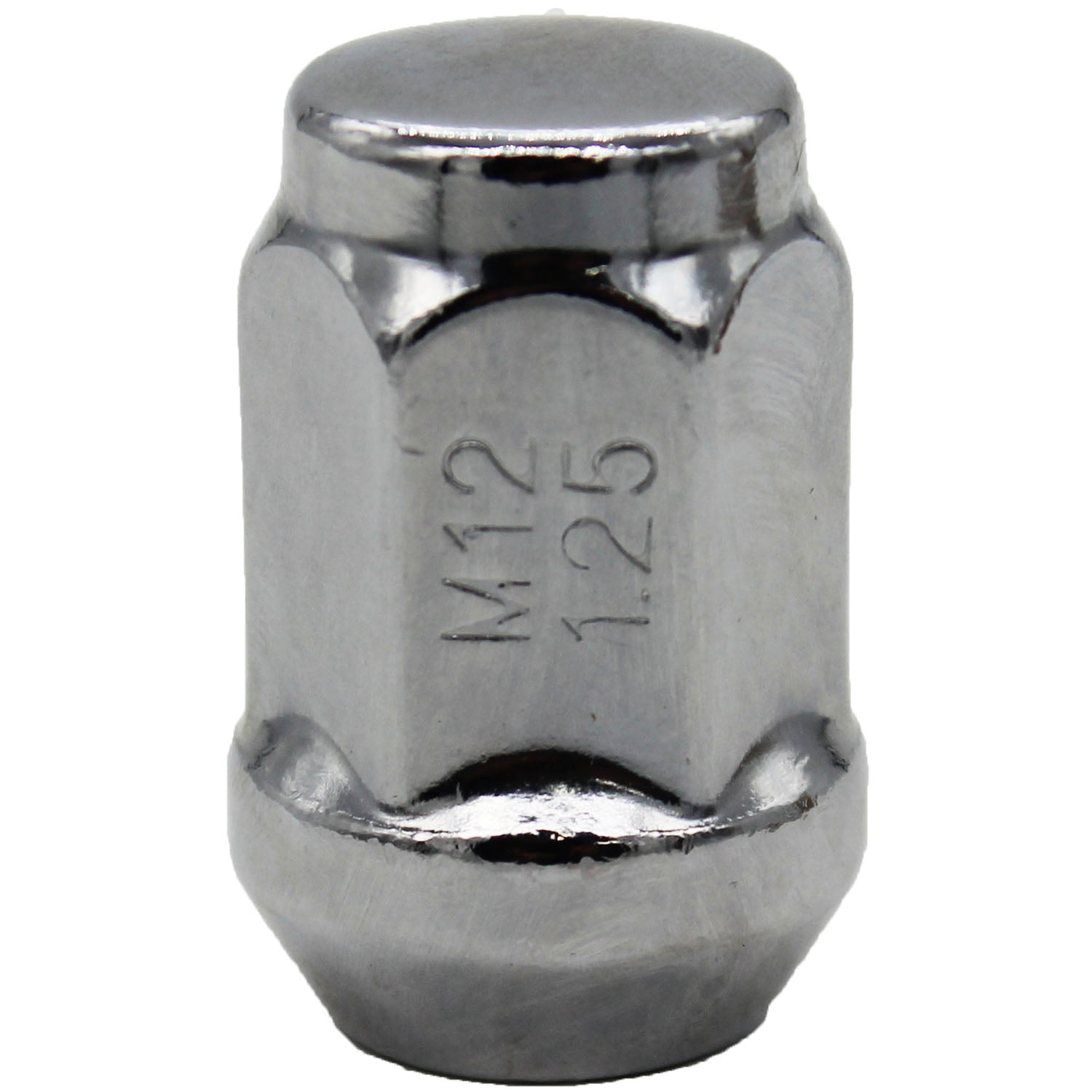 Ascot LN-16 M12 x 1.25" Bulge Acorn 3/4" Hex Lug Nut - Pack of 20