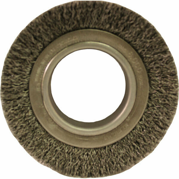 Weiler 06020 4-1/2" x 15/16" Crimped Wire Wheel .0118 Wire 2" Arbor Hole