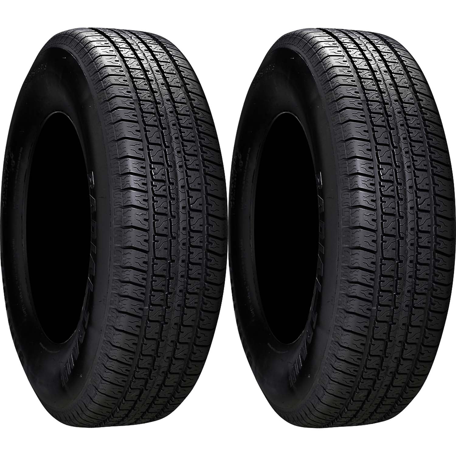 Carlisle Radial Trail RH Trailer Tire LRE 10ply ST145R12 Pack of 2