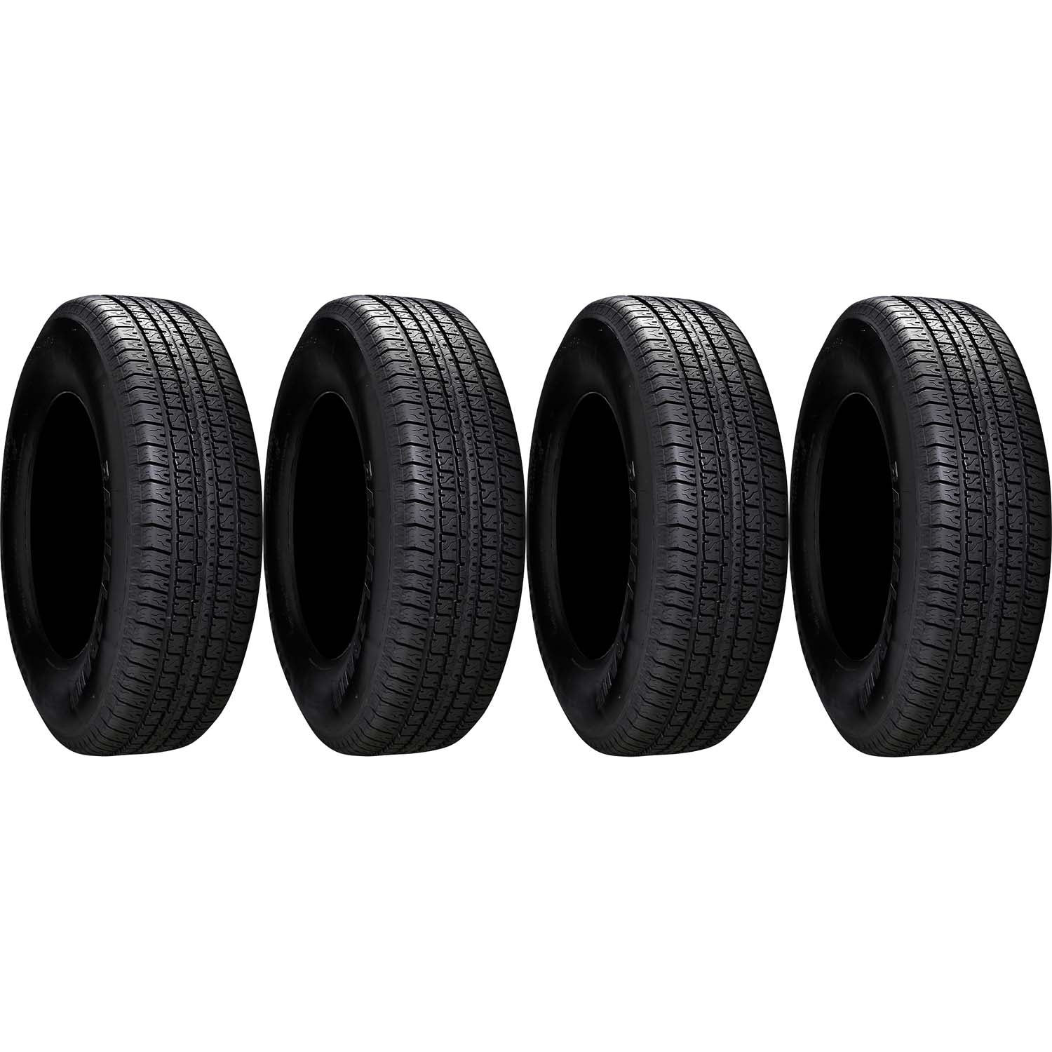 Carlisle Radial Trail RH Trailer Tire LRE 10ply ST145R12 Pack of 4