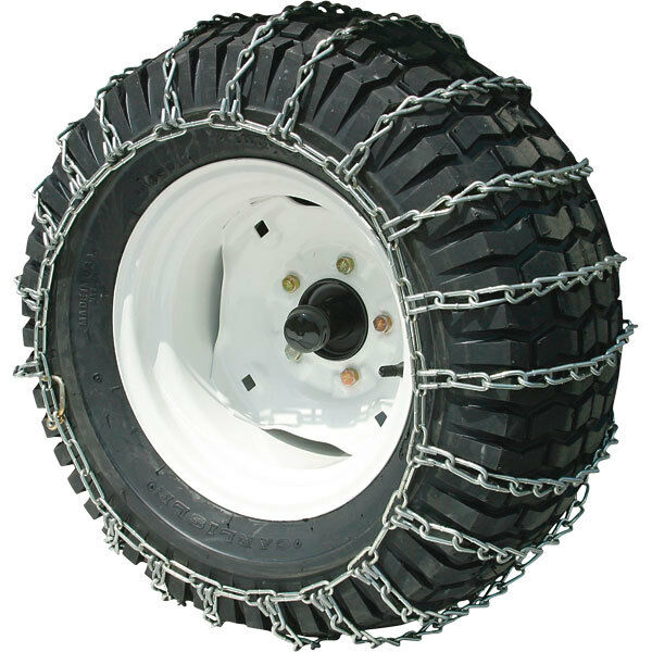 Peerless 1060456 Max Trac 2-Link 4.10/3.50-4 3.40/3.00-5 Snowblower Tire Chains