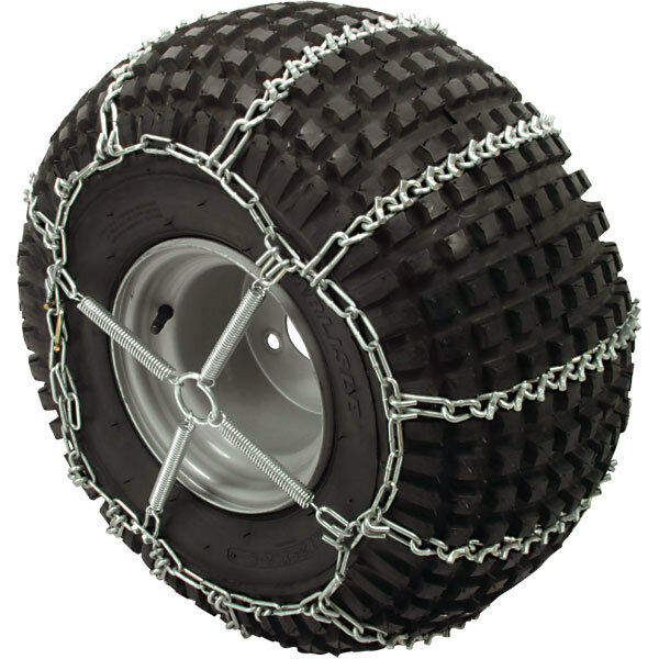 Peerless 1064655 V-Bar 4-Link 25x8-12 24x8-11 24x9-12 ATV Tire Chains (1 Pair)