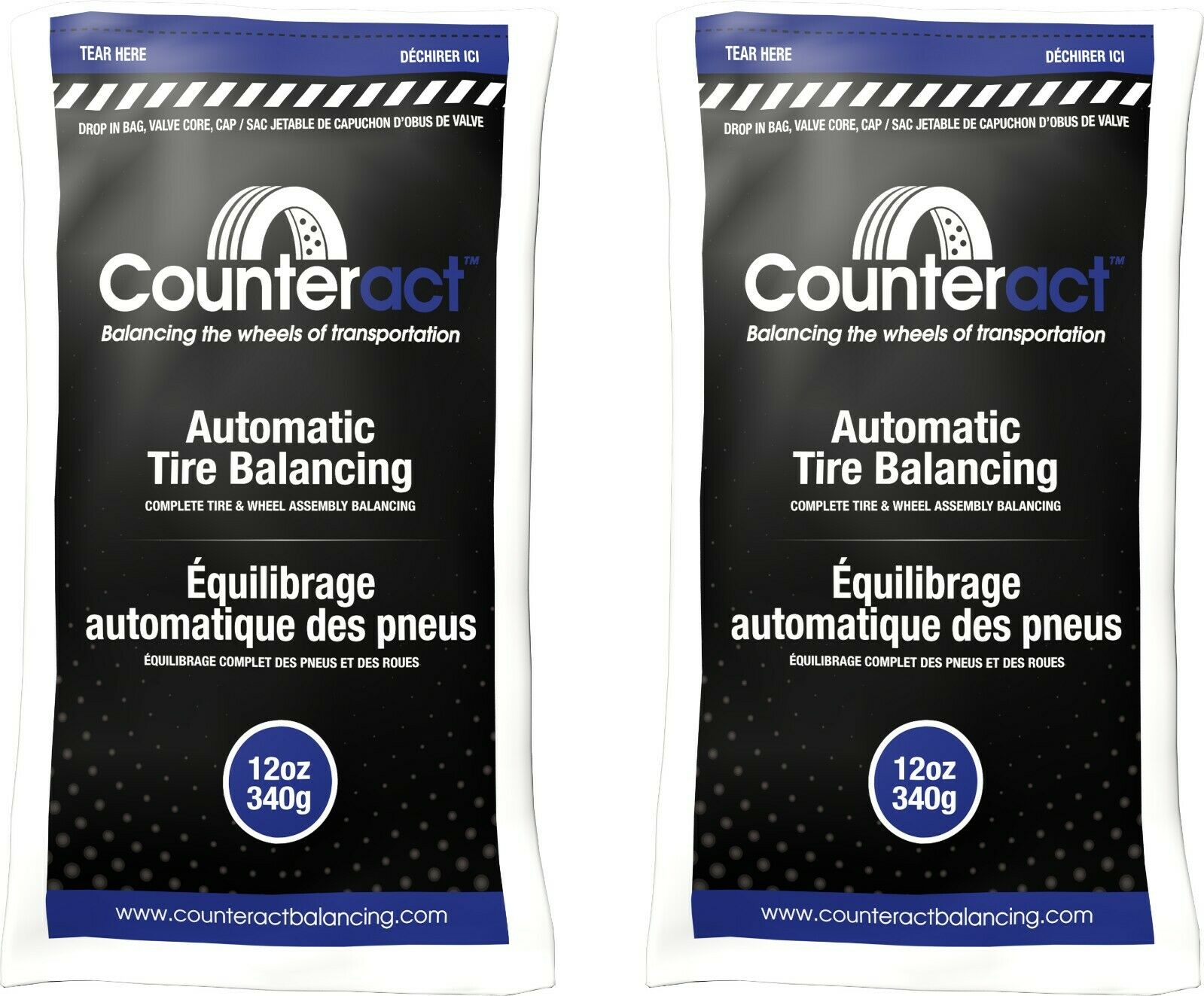 Counteract 120BNB Tire Balancing Beads 12 oz (2 Bags)