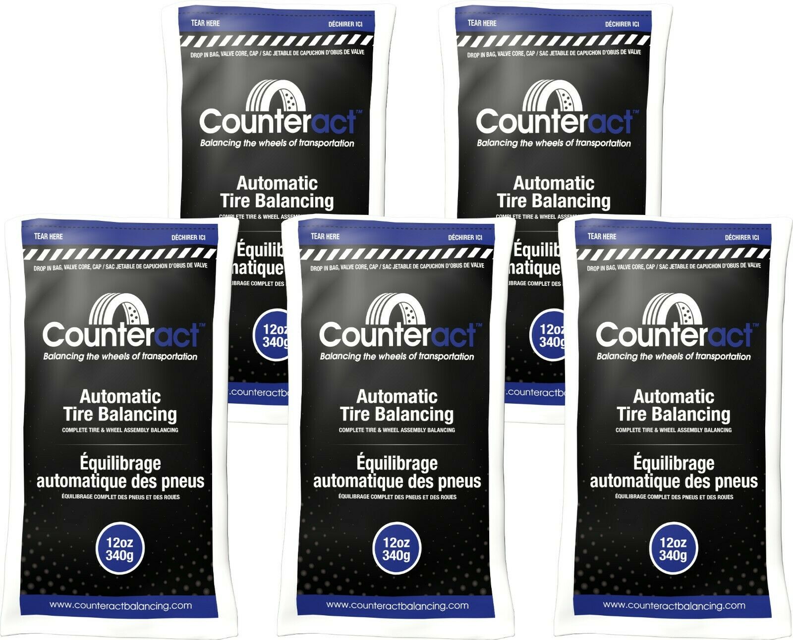 Counteract 120BNB Tire Balancing Beads 12 oz (5 Bags)