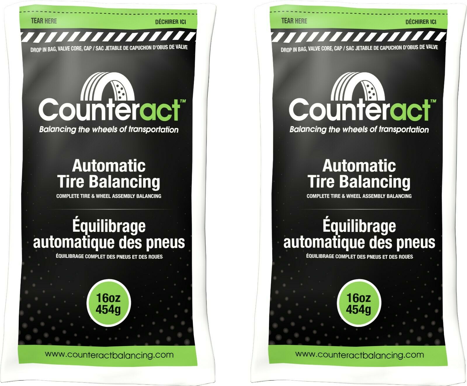 Counteract 160BNB Tire Balancing Beads 16 oz (2 Bags)