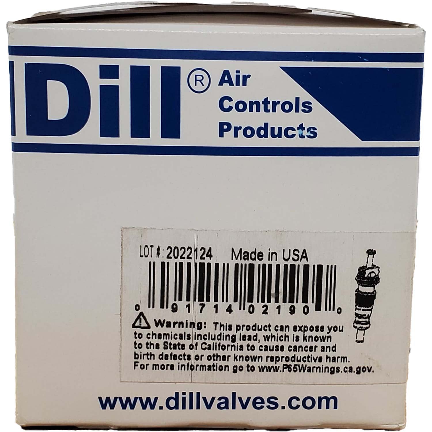 Dill 100-MF Valve Core - Box of 1000