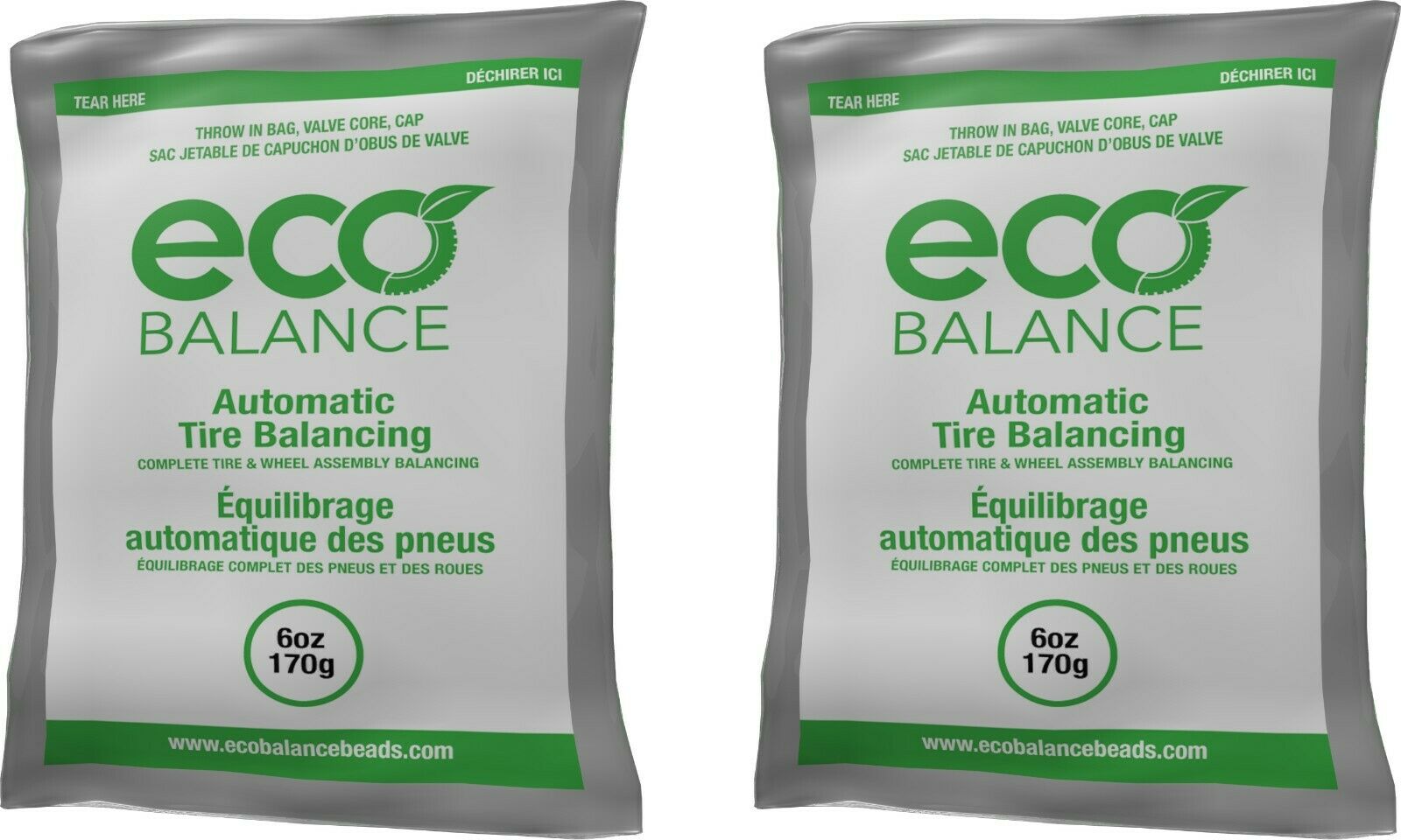 ECO Balance 06EB Tire Balancing Beads 6 oz (2 Bags)