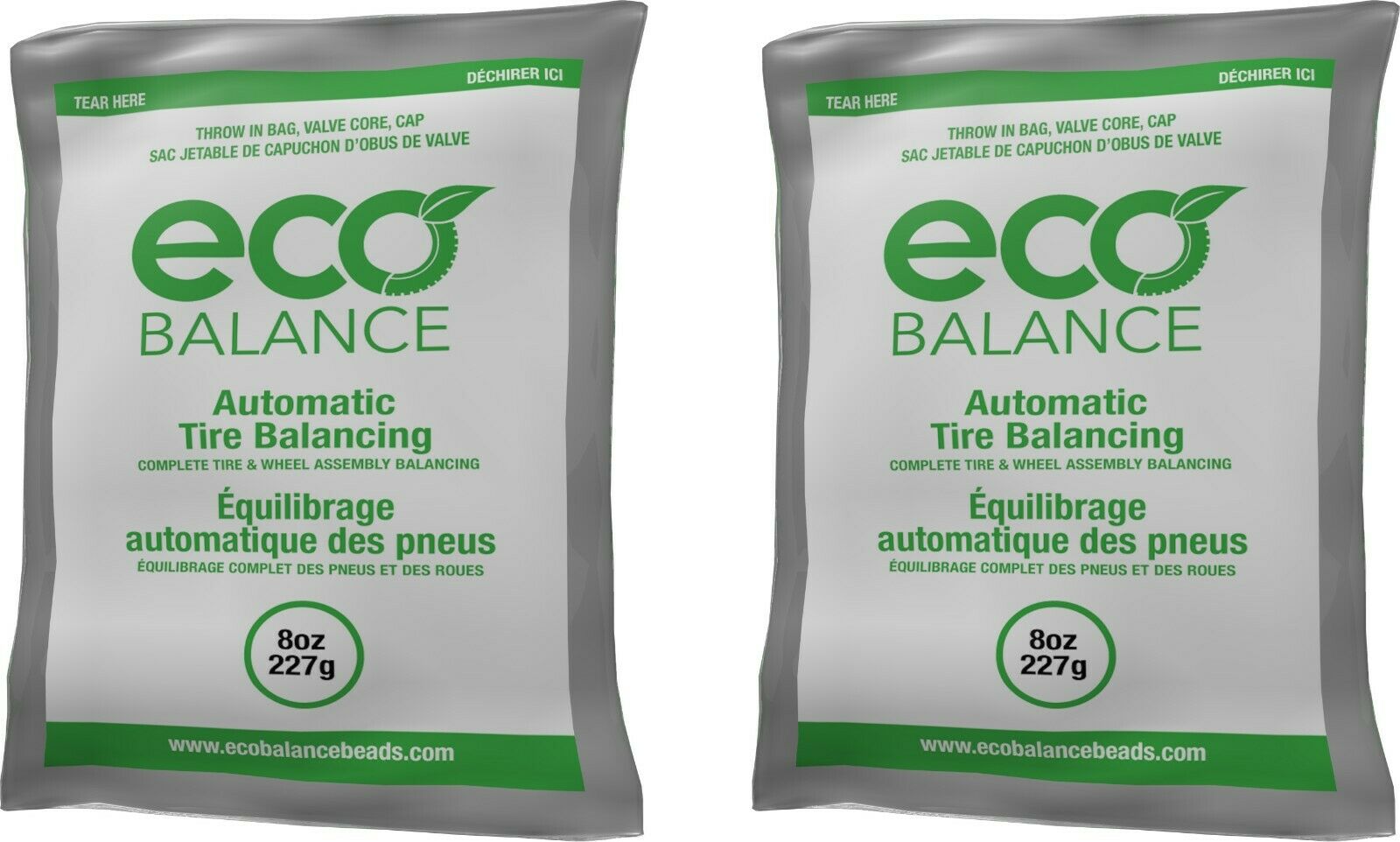 ECO Balance 08EB Tire Balancing Beads 8 oz (2 Bags)