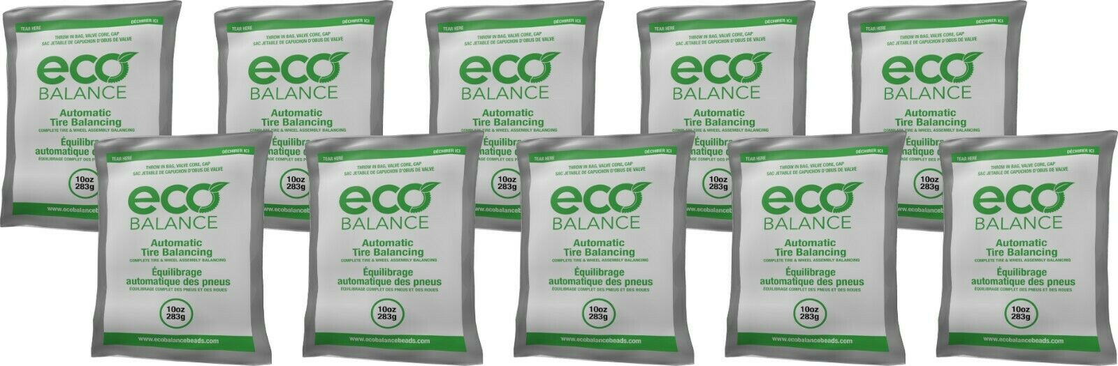 ECO Balance 10EB Tire Balancing Beads 10 oz (10 Bags)