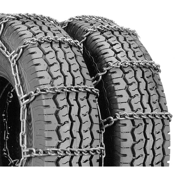 Peerless QG4245CAM Quik Grip Dual 20" to 24.5" Truck Tire Chains with Camlocks