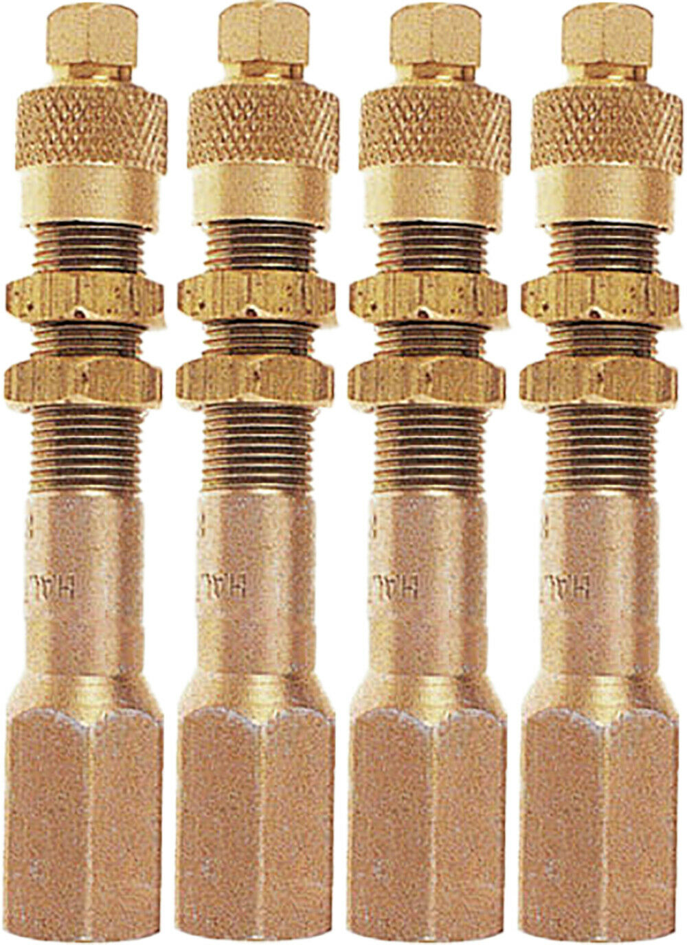 Haltec 867-3 3" Large Bore Brass Valve Extension Pack of 4