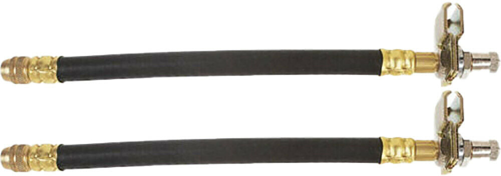 Haltec FE-300-9 9" RV Flexible Rubber Valve Extensions - 1 Pair