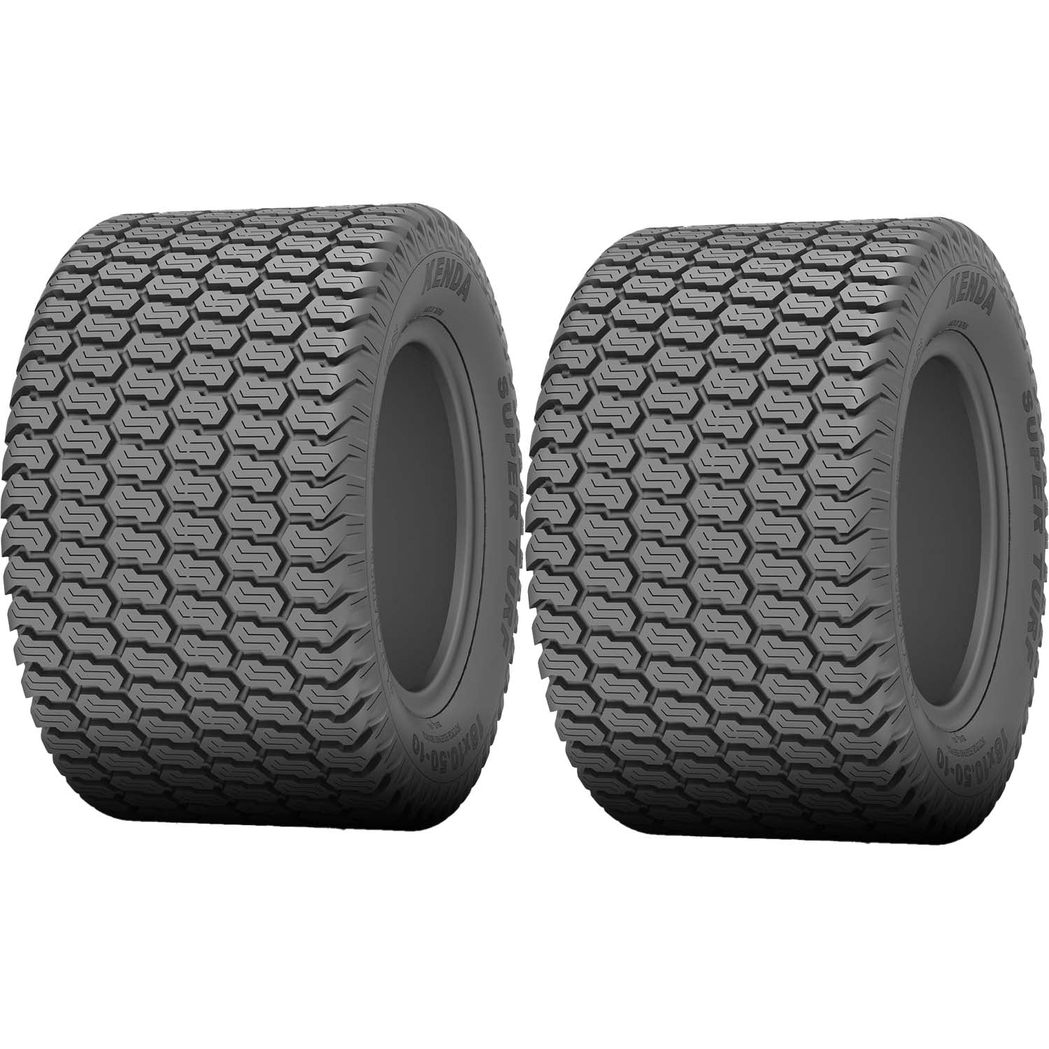 Kenda K500 Super Turf Lawn and Garden Tire 4ply 20X10.50X8 - Pack of 2