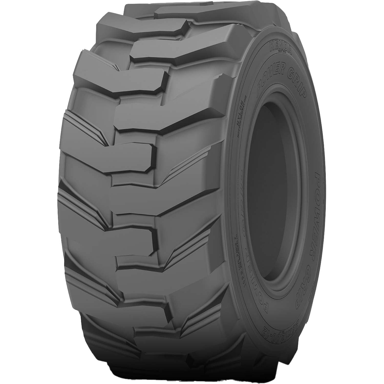 Kenda Power Grip K395 Skid Steer Tire 10Ply 12-16.5