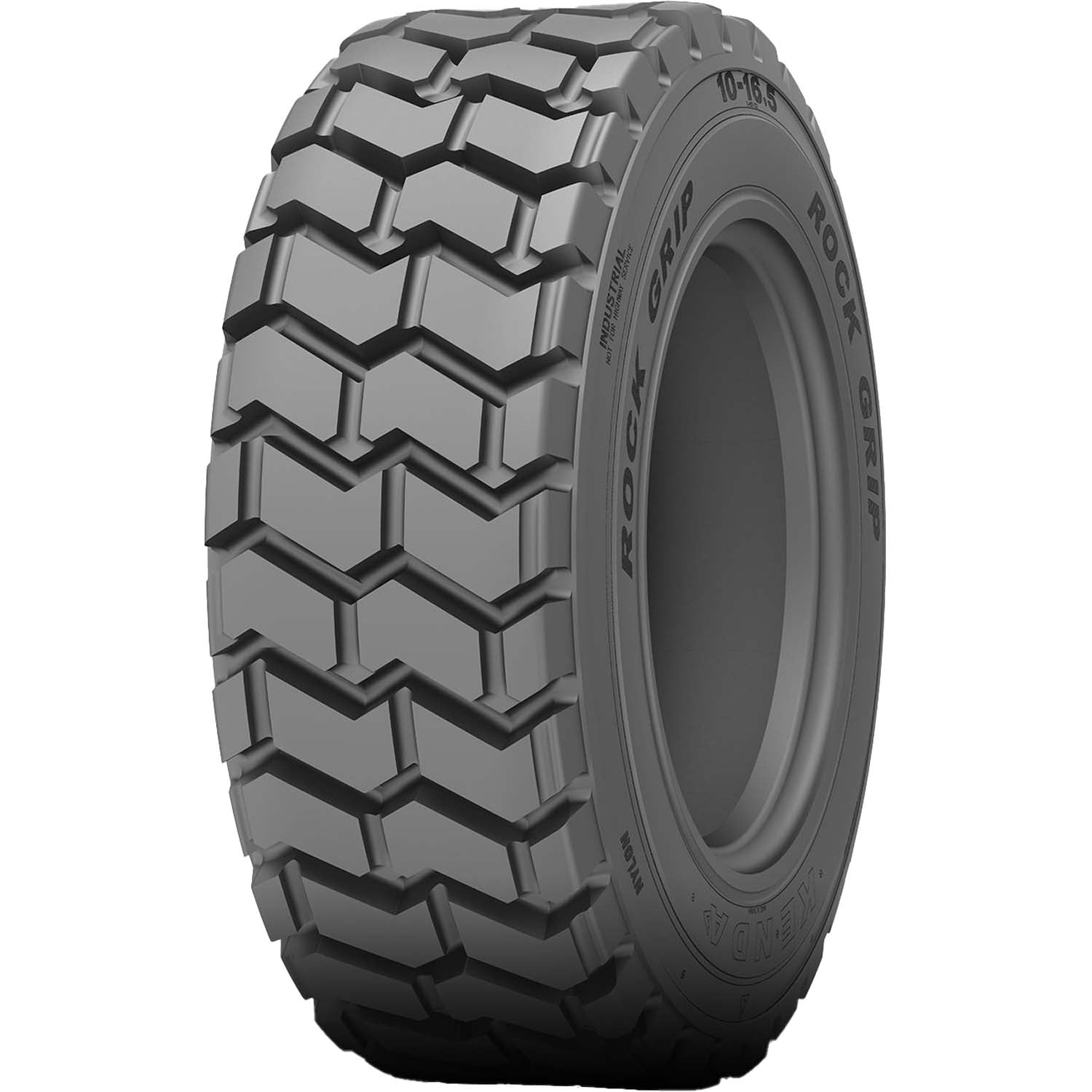 Kenda Rock Grip K601 Skid Steer Tire 10ply 10-16.5