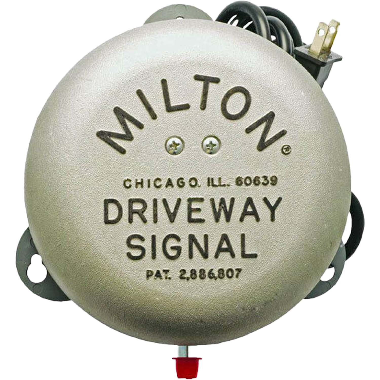 Milton 805 Service Station Driveway Signal Bell and 25' 3/8" Signal Bell Hose