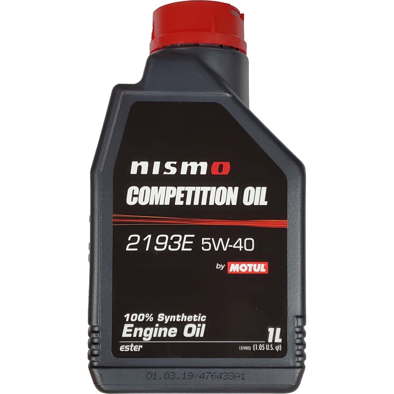 Motul Nismo Competition Oil 2193E 5W40 - 1 Liter