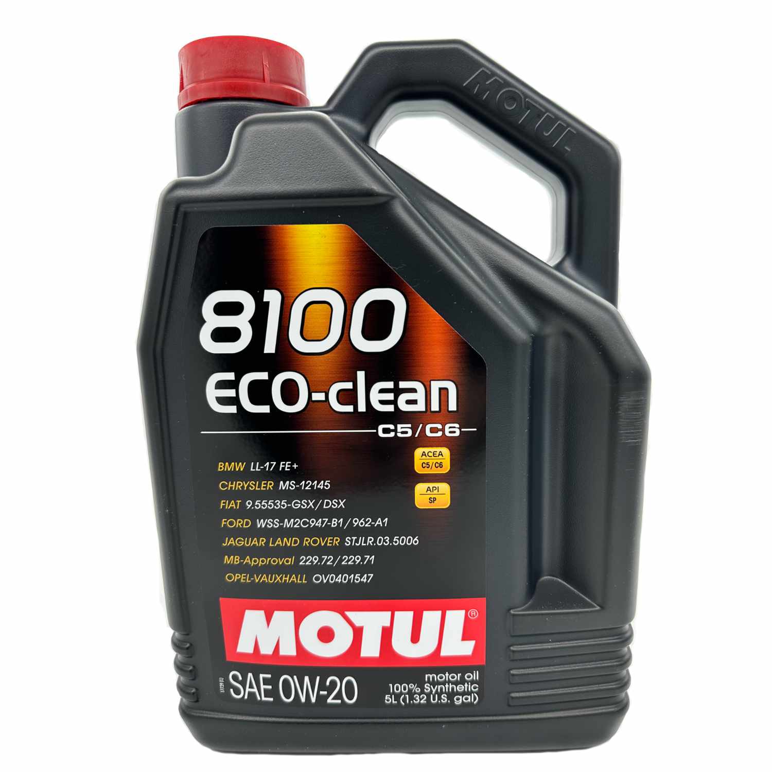 Motul 8100 ECO-CLEAN Motor Oil 0W-20 - 5 Liter
