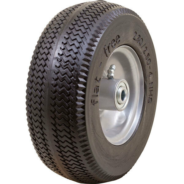 Marathon 00026P Flat Free Sawtooth All Purpose Utility Tire on Rim 2.80/2.50-4