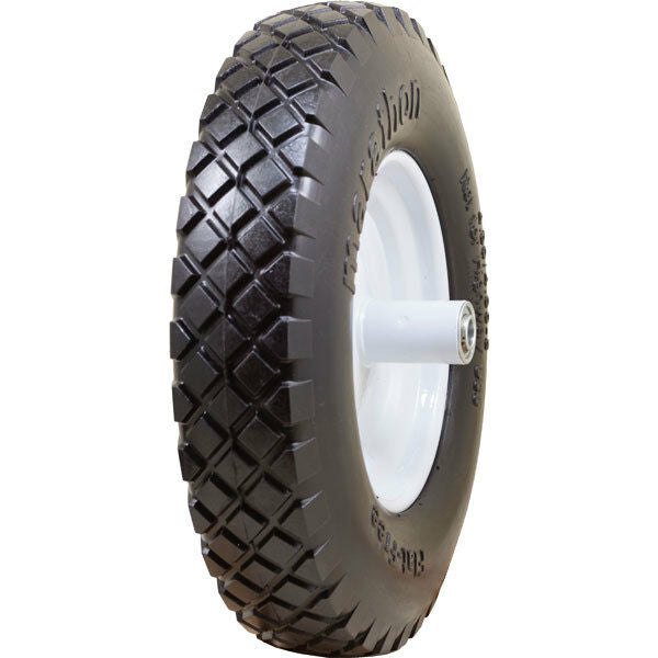Marathon 00047P Flat Free knobby Utility Wheelbarrow Tire 4.80/4.00-8