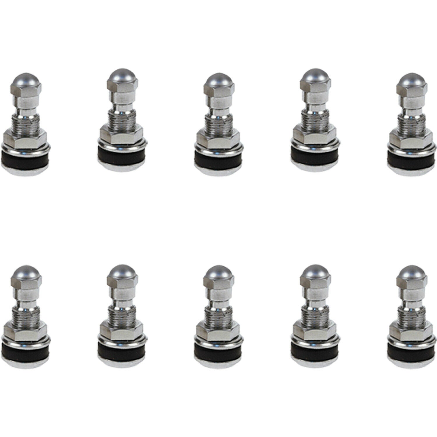 GR-5991B Chrome Clamp In Valve Stem for .453 and .625 Valve Holes Pack of 10