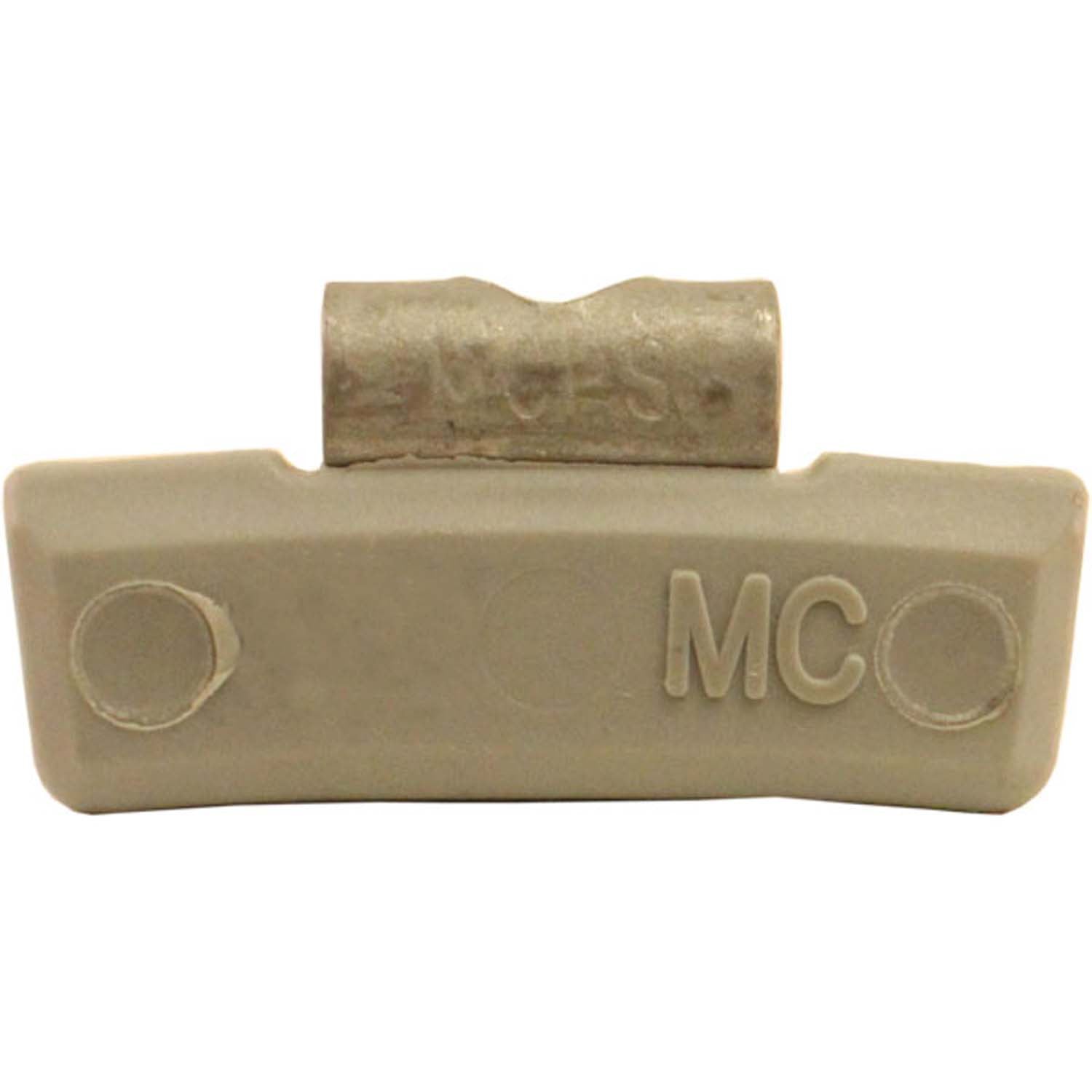 Plombco MCPS075 Plasteel Clip-On Wheel Weight 0.75 oz - Box of 25