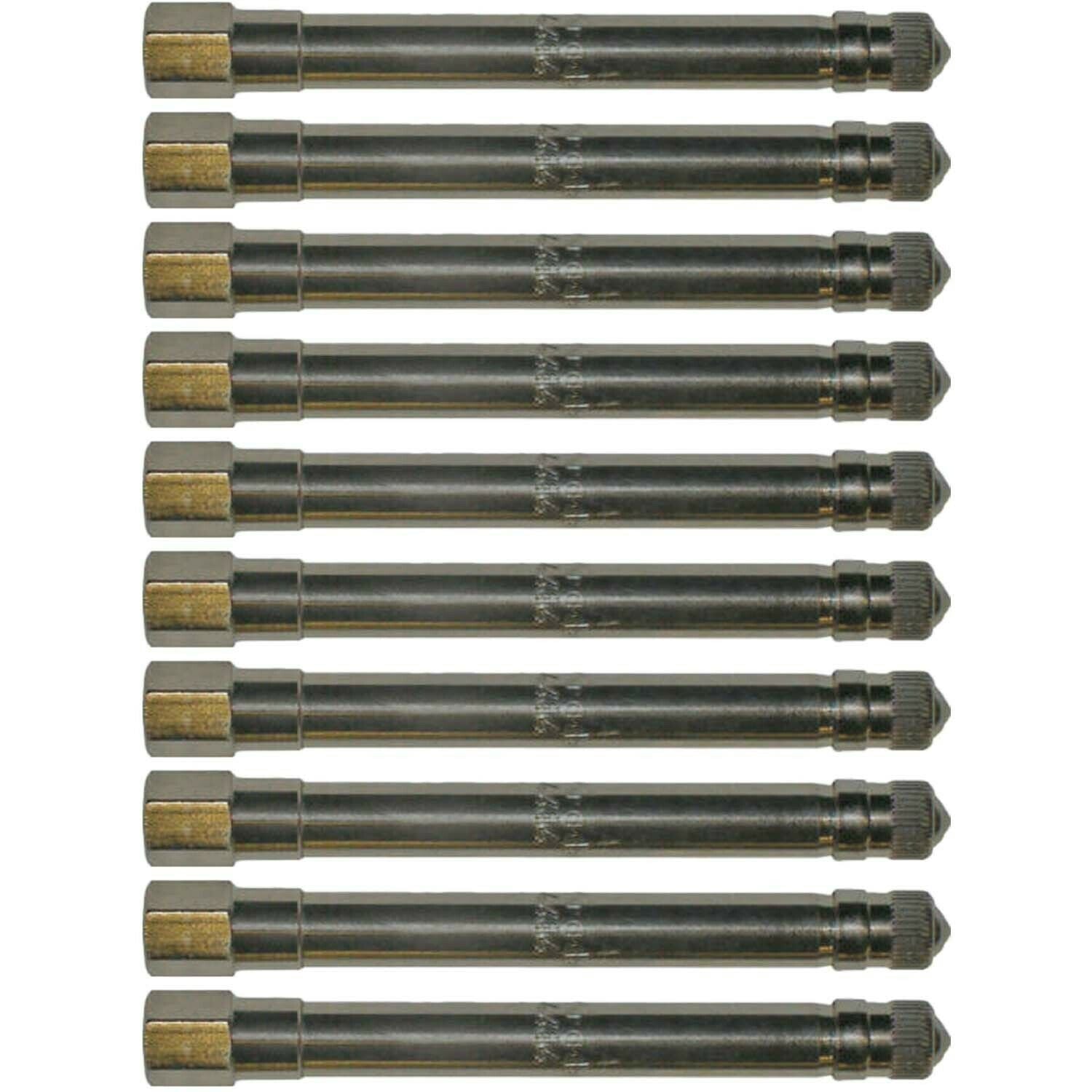 Haltec 4820 4-7/16" Metal Truck Valve Extension Pack of 10