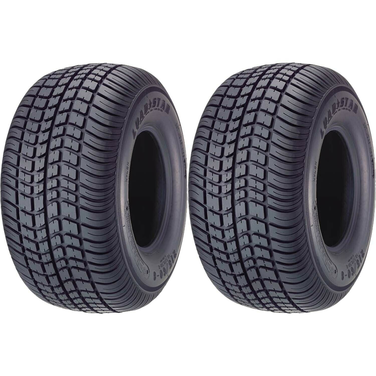 Kenda Loadstar K399 Trailer Tire LRC 6Ply 215/60-8 (18.5x8.5-8) - Pack of 2
