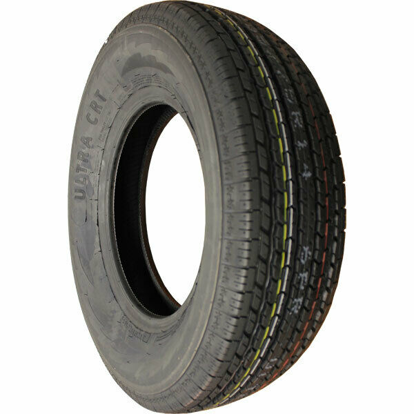 Carlstar Ultra CRT Radial Trailer Tire LRC 6Ply ST185/80R13 - Pack of 2