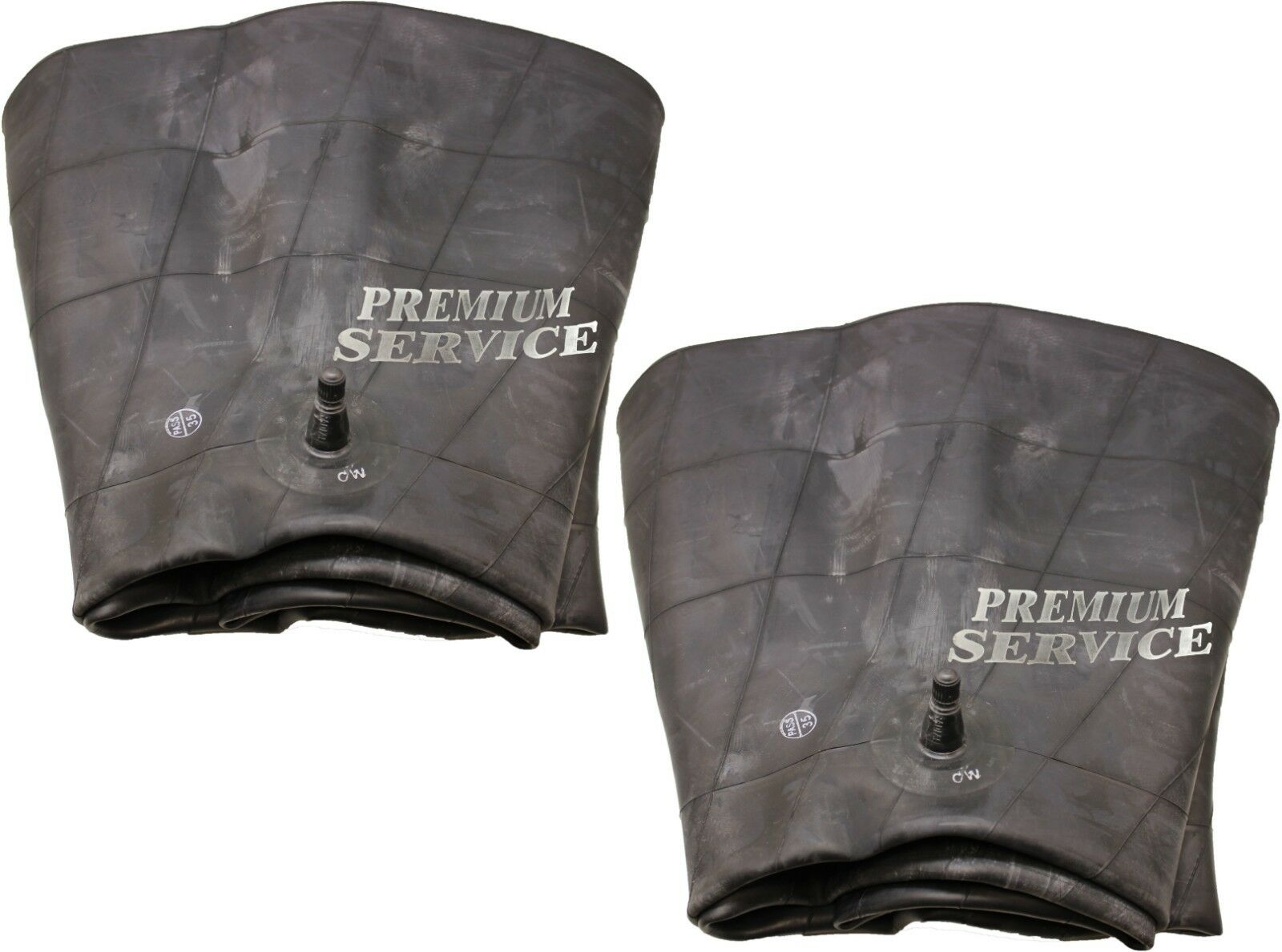 Premium Service Farm Implement Tire Inner Tube TR15 Stem 11L-15 11L-16 Pack of 2