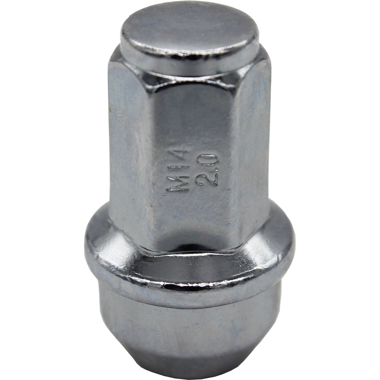 Ascot LN-01 M14 x 2.0" Big Bulge 13/16" Hex Lug Nut