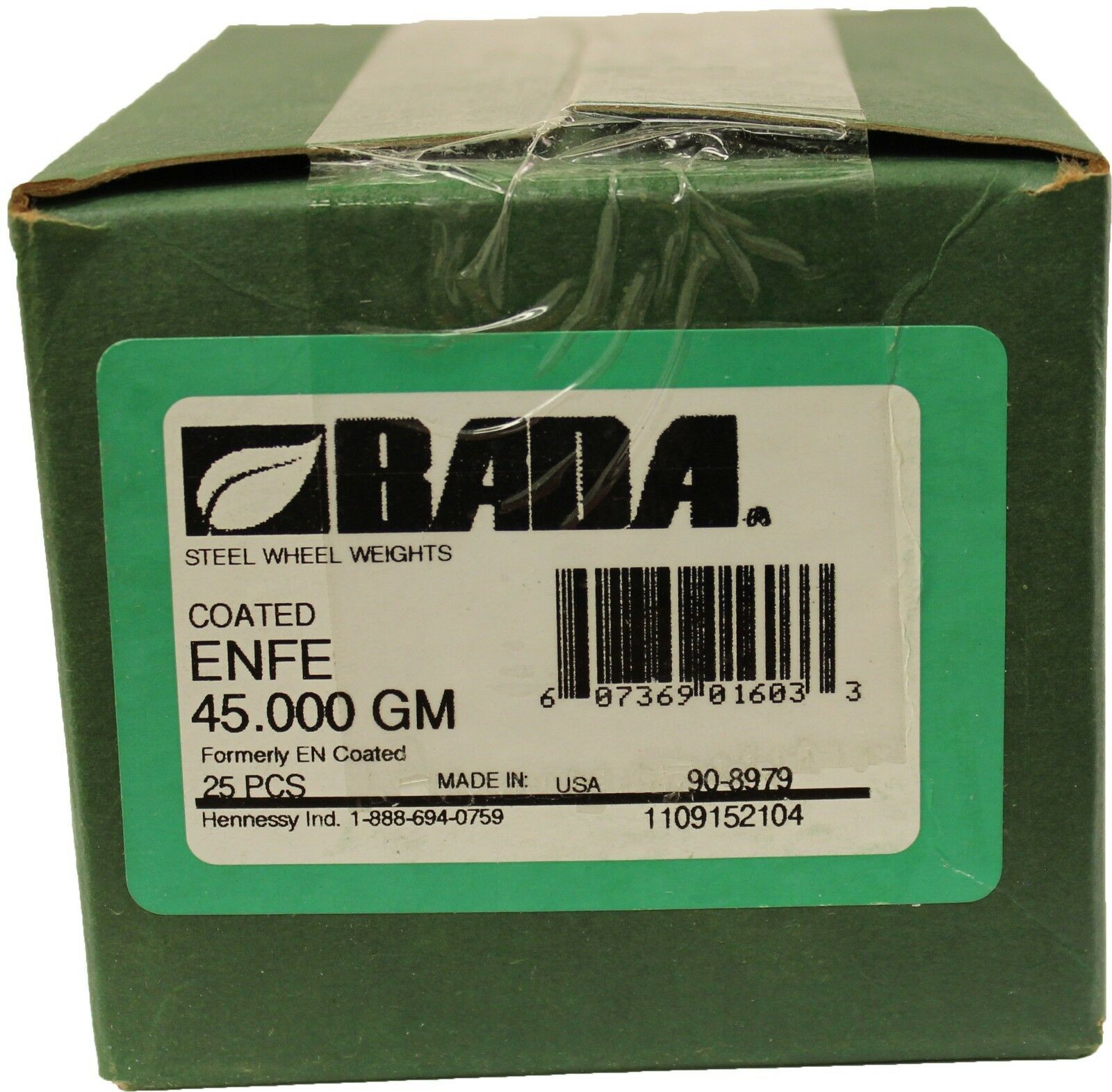 Bada ENFE045 EN Steel Wheel Weights 45g - Box of 25